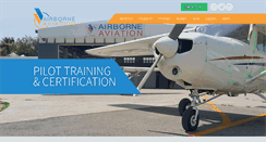 Desktop Screenshot of airborneaviationpk.com